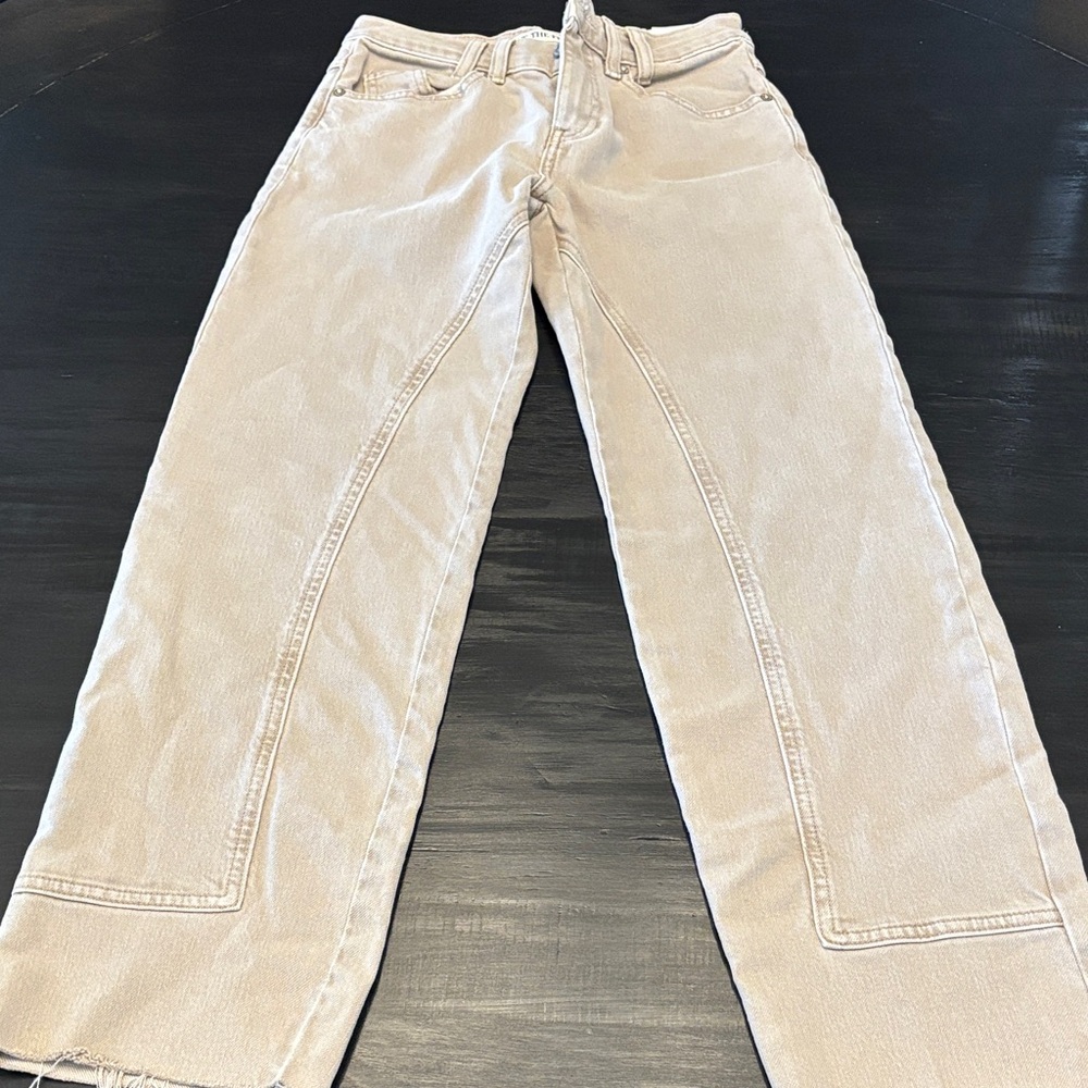 We The Free Light Greyish-Tan Pants